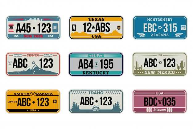License Plate Formats in the Middle East